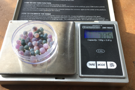 Indonesian Grape Agate Gemstones (7 grams total)