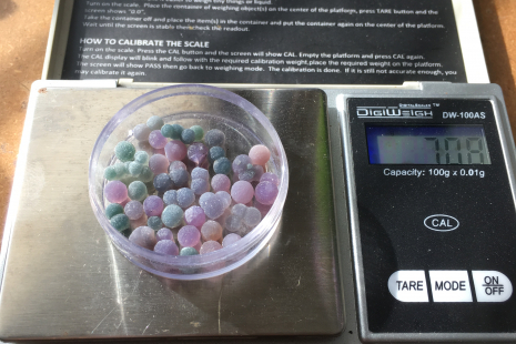 Indonesian Grape Agate Gemstones (7 grams total)