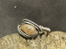 Imperial Topaz Sterling Silver “mini” Ring Size 7