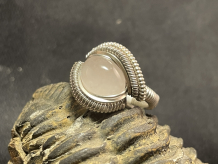 Rose Gold Sterling Silver Ring Size 5