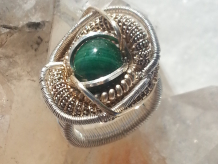 #23 Malachite Ring