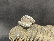 Light Pink Tourmaline Sterling Silver Ring Size 8-8.5